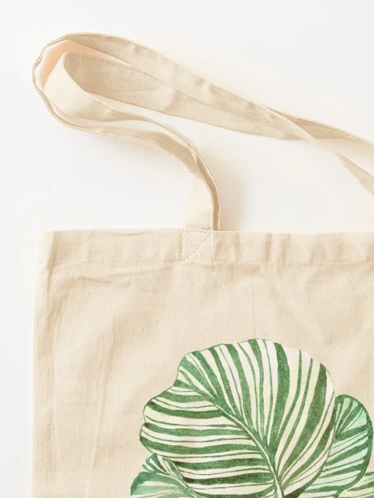 Calathea Orbifolia Tote Bag Shopper bag Handbags women Shopping bags cloth bag woman