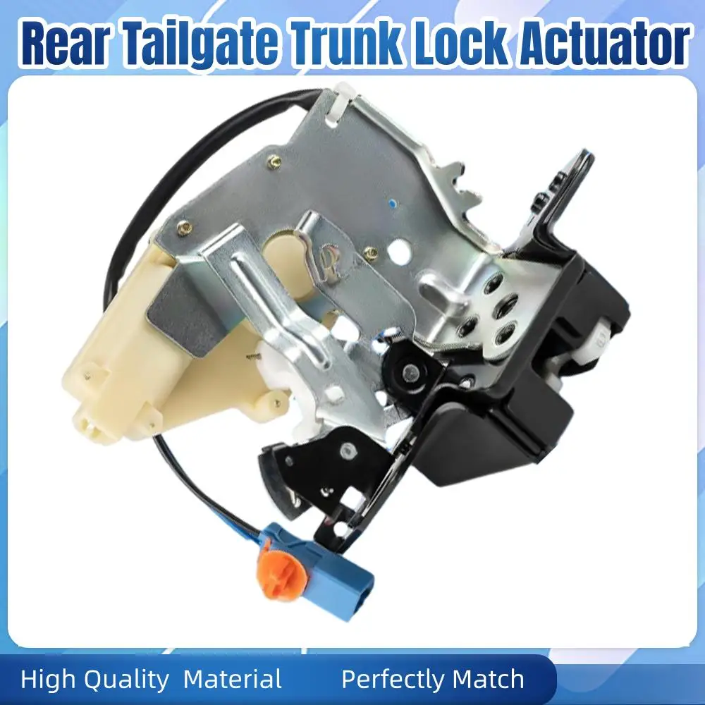 

1 Pc Black Rear Tailgate Lock Latch Actuator Assembly With 2 Pins For Acura MDX 2001-2006 74800S3VA01