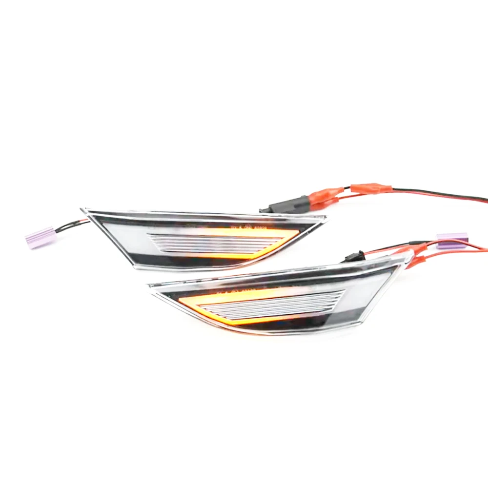Dynamic LED Side Marker Light Turn Signal Lamp For Porsche 991 981 718 2012-2016 99163125704 99163115502
