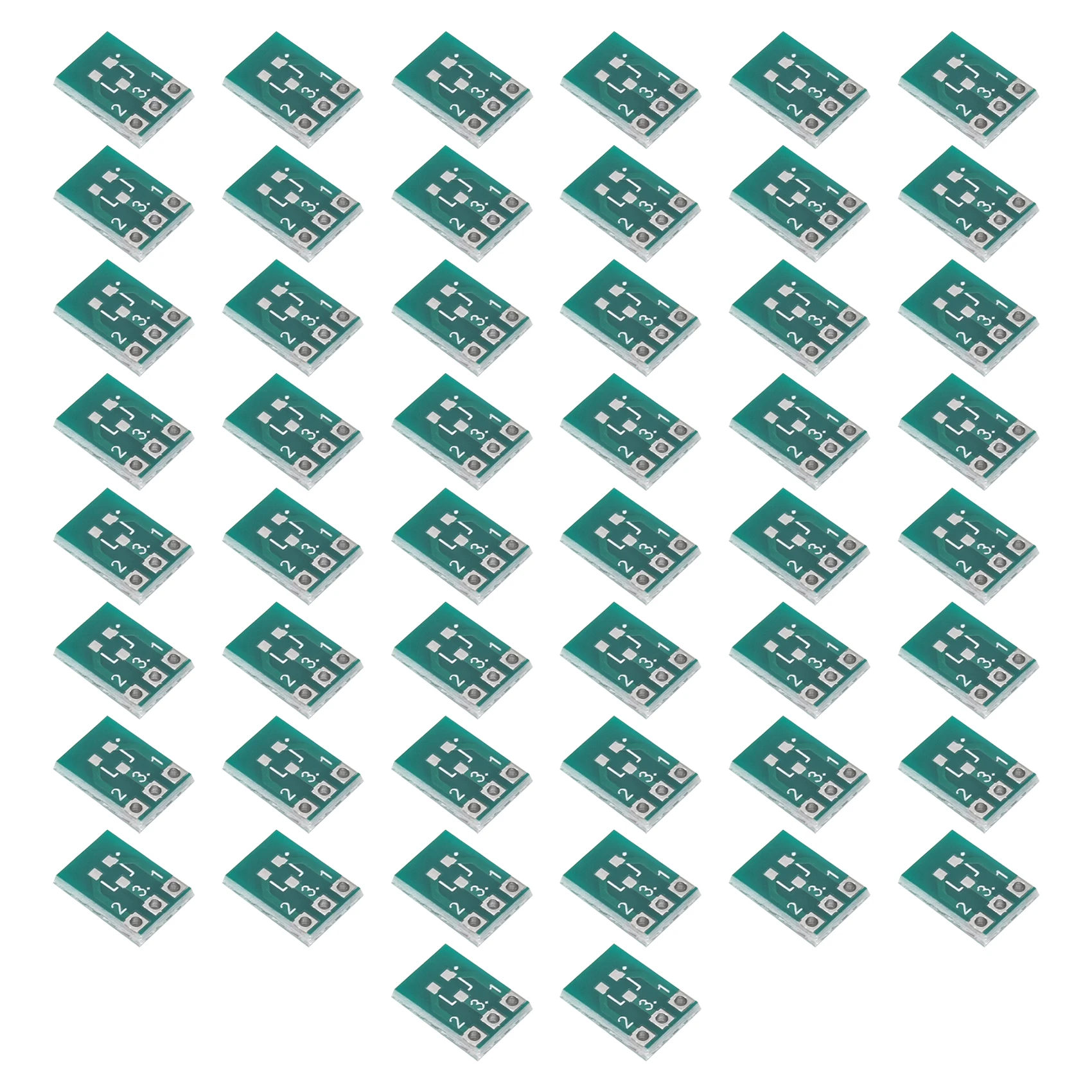 [T73C] 50Pcs SOT23 to DIP3 Adapter PCB Board SMD IC Converter Socket for SOT23-3 SIP3 DIY Electronic Prototyping