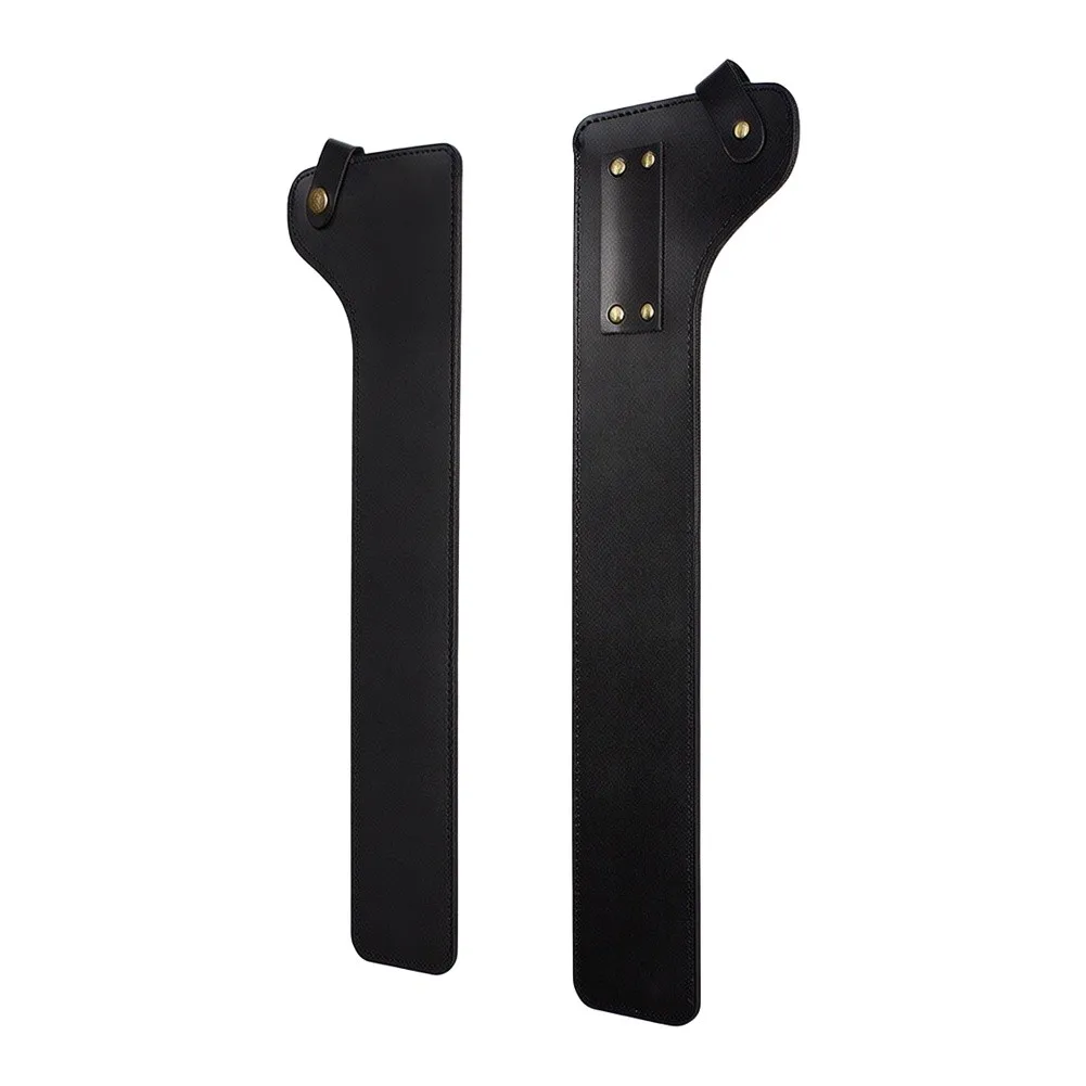 PU-Leather Fire Tongs-Cover With Protective Case For Outdoor Camping Barbecue Cooking Tool Storage Pouch Portable Grill Parts