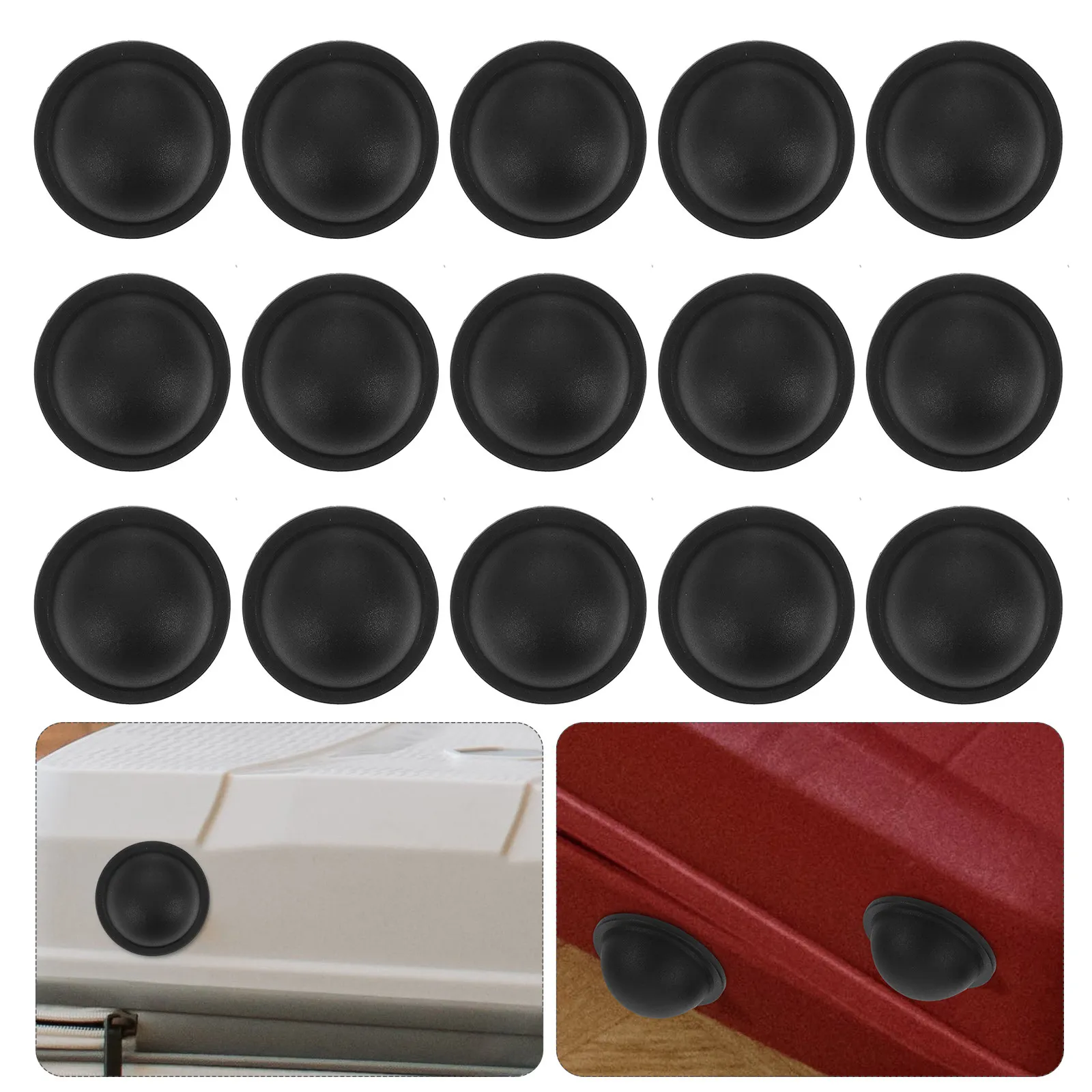 

20 шт. пластиковых накладок для багажа, круглые защитные накладки для чемоданов, универсальные сменные опоры для дорожных сумок и багажных стоек