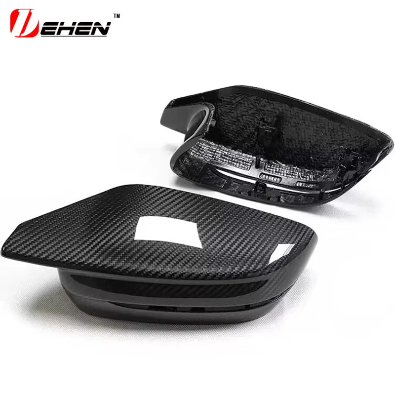 For BMW G80 G82 G87 M2 M3 M4 M240i M340i M440i Side Mirror Cover Dry Carbon Fiber Mirror Caps