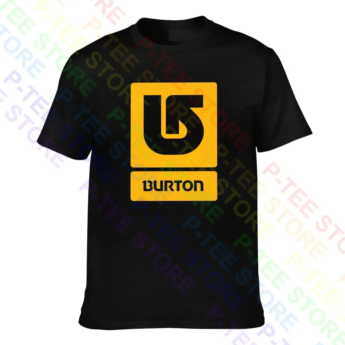 Burton Logo Vertical Snowboard Skate Surf T-shirt Tee Shirt Pop Cotton Premium Best Seller