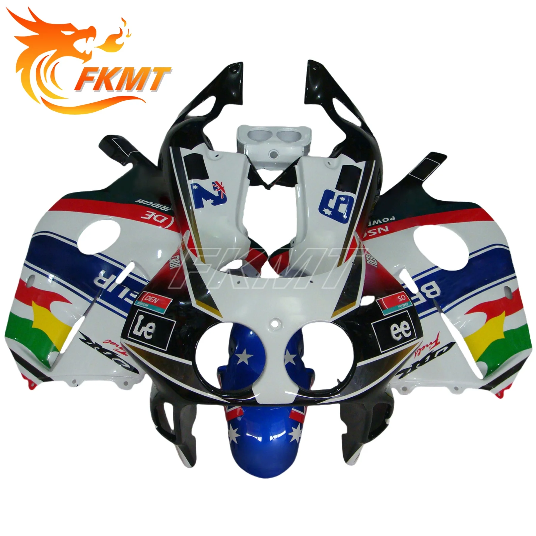 

Motorcycle Fairings Kit Fit For Cbr250rr Mc22 1990 1991 1992 1993 1994-1999 Bodywork Set High Quality ABS Injection Black Red