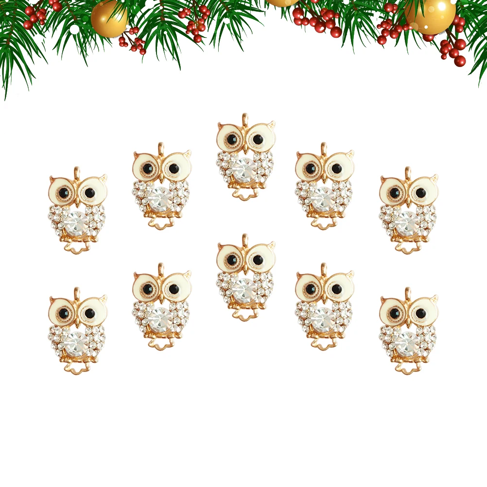 

10pcs Pendant Charms Cute Alloy Jewelry Making Accessories for Necklace Diy Charm Pendant Bracelet Diy Projects Gifts