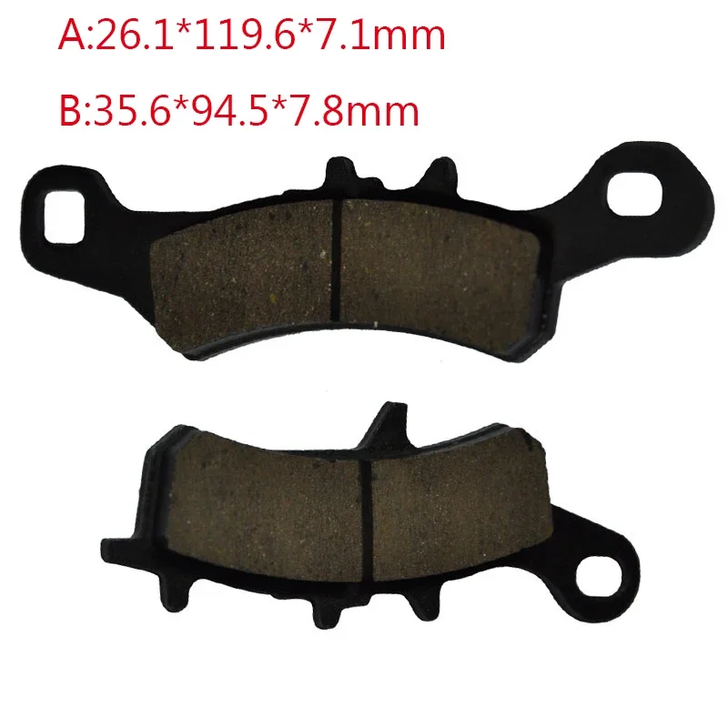 Motorcycle Front Brake Pads For Kawasaki KX80 KX85 KX100 KLR250 KFX450 KVF650 KFX700 SV700 KVF700 Suzuki RM85 RM100 LTV700F