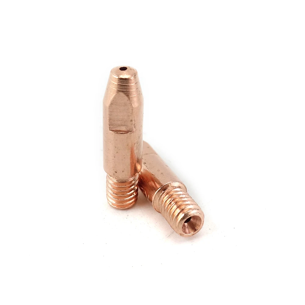 Imagem -04 - Euro Estilo Welding Contato Dicas Ecu Cucirzr Tocha Mig Consumíveis 0.8 mm 1.0 mm 1.2 mm 24kd 20 Pcs