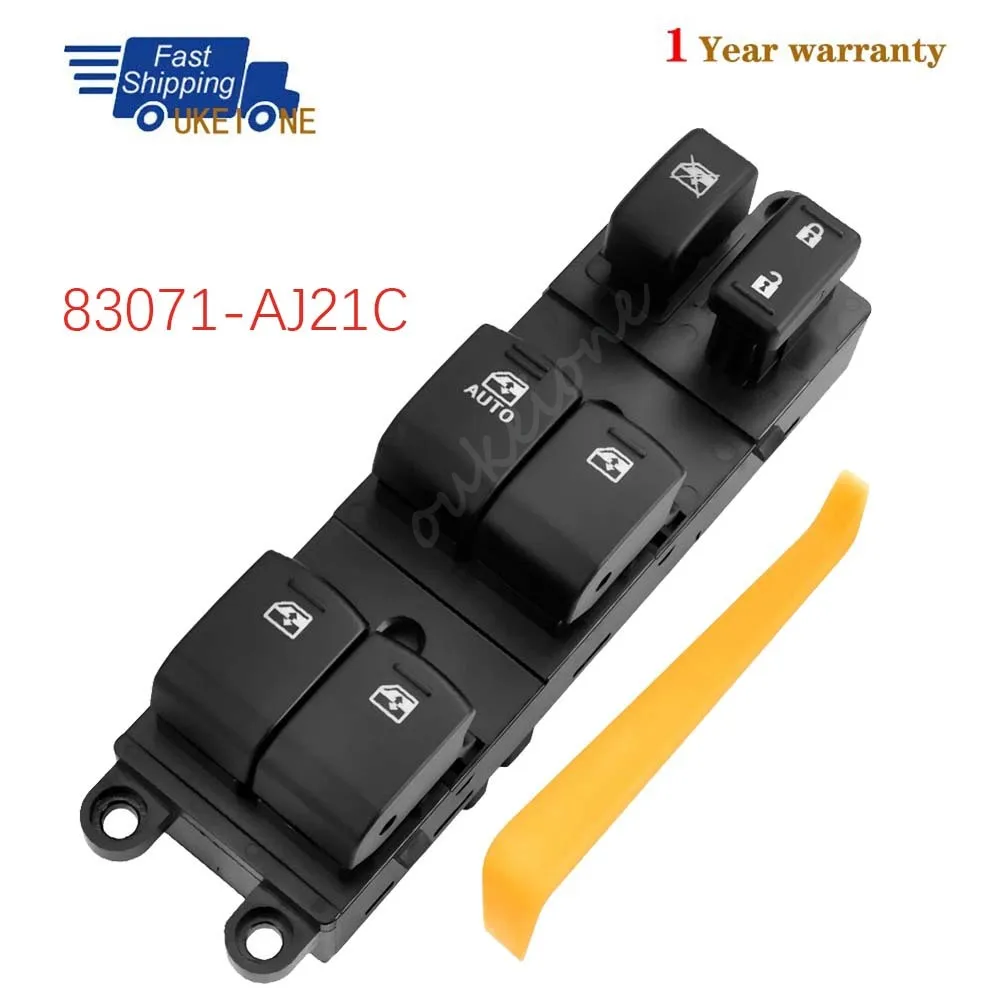 

83071-AJ21C For Subaru 2013-2014 Legacy 2013-2017 Outback Front Left Electric Power Lifter Window Switch Button Car Accessories