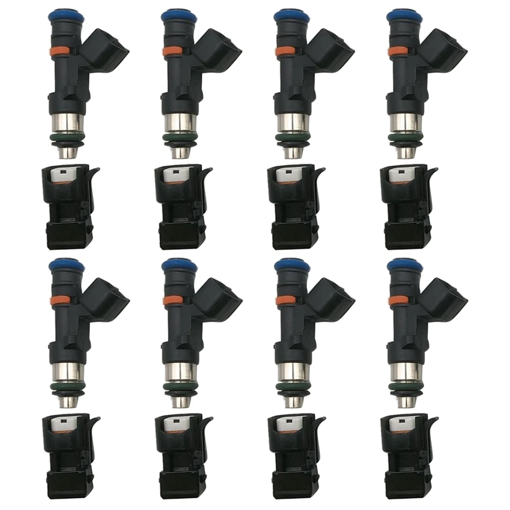 

8X 60Lb 630Cc Fuel Injectors for 1.8T Turbo -Audi A4 TT Golf Jetta Acura EV14 0280158117