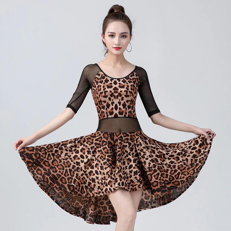 Women Professional Latin Dance Dress for Female Adults Ballroom Rumba Samba Tassels Dancing Fishbone Dancewear Competition Suit