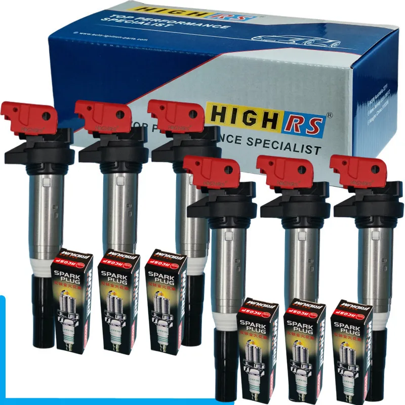 

Ignition Coil Spark Plug For BMW E83 E84 E90 E82 E88 E92 E93 N52 N54 N55 N20 N18 F30 F31 F10 F32 F33 F15 F16 Citroen DS Peugeot