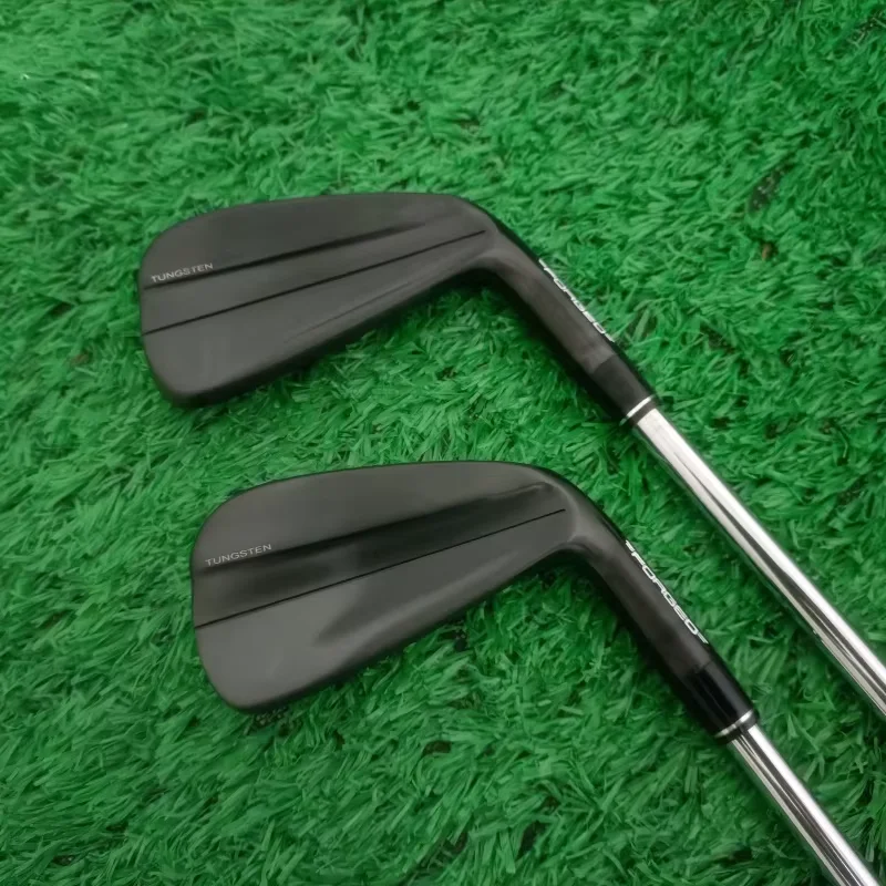 STLF OEM ODM Golf Clubs Iron Sets Branded Black Stainless Steel Two Piece Golf Blades Irons Golf Head - Image 4