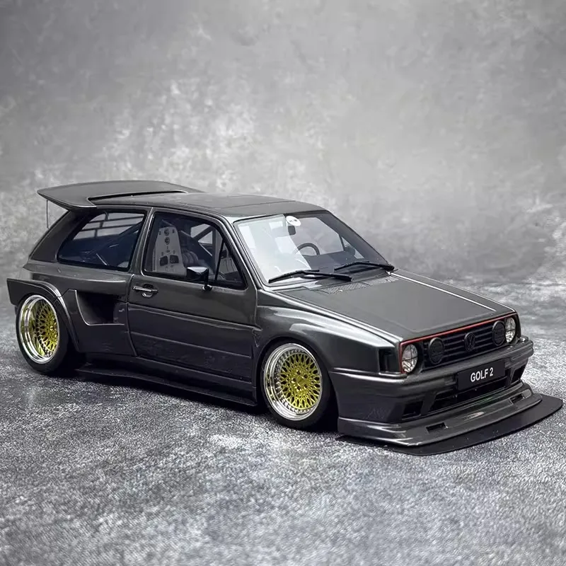 OTTO 1/18 Volkswagen Golf II GTI OT476 Resin Vehicle Model Static Collection Cars Model Desktop Display Model Boy Birthday Gifts