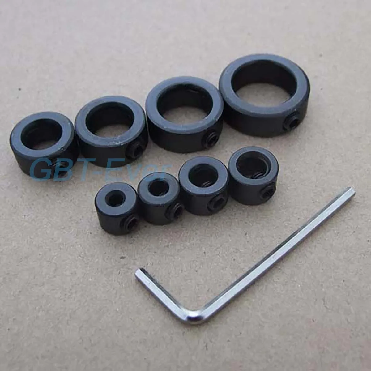 Bit Drill Limit Ring Woodworking Tool 3~16mm Drill Bit Depth Stop Collars Ring Positioner Drill Locator Hex Wrench M5 Rice Screw