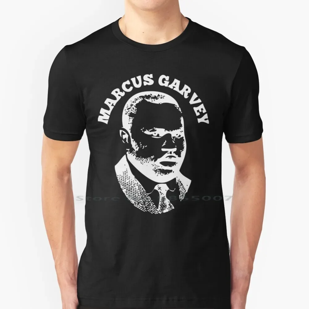 Marcus Garvey T Shirt 100% Cotton Marcus Garvey Rasta Reggae Jamaica Roots Africa Zion Etiopia Peace Rap Hiphop Street Jah Army