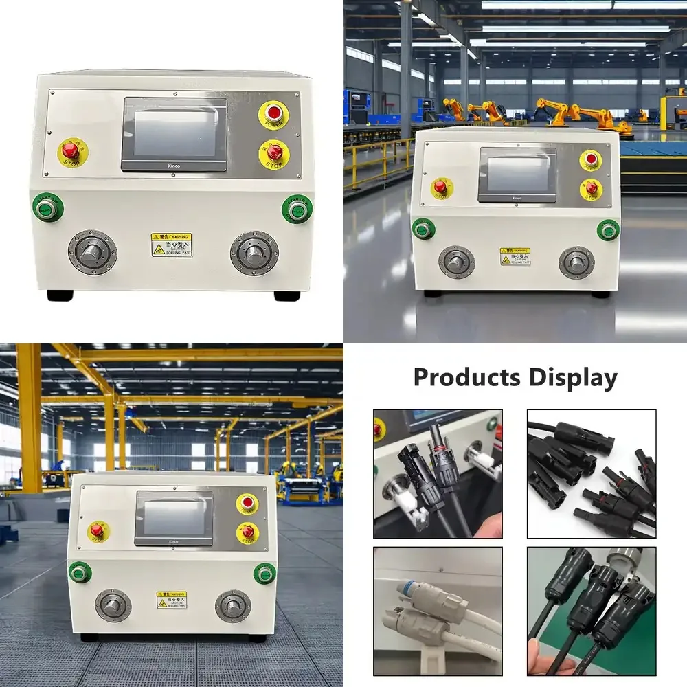 Dual-Station Nut Runner Machine Automatic Nut Twisting & Fastening Machine with AC Servo Motor Anti-Jamming