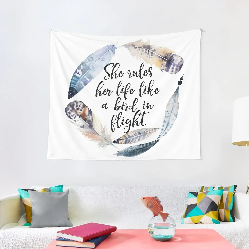 

Bird in Flight - Rhiannon Lyrics Tapestry Cute Room Things Room Decorator Tapestry