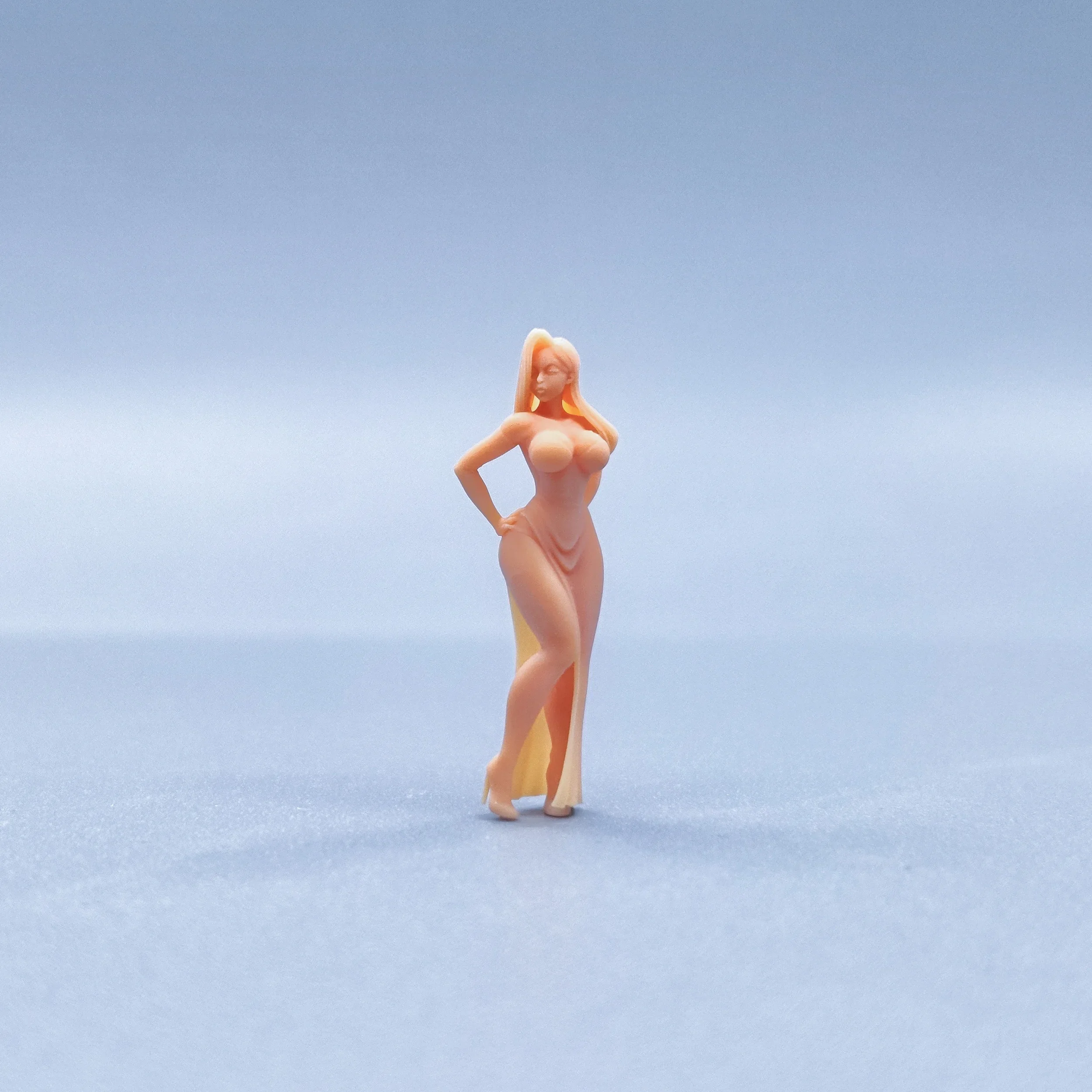 Figuren Maßstab Modell Harz stehende Haltung Jesse Mädchen ungefärbte Miniaturen Diorama hand bemalt v820