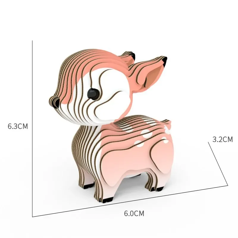 Рисунок 4 - Бумажная 3D игра-головоломка с животными