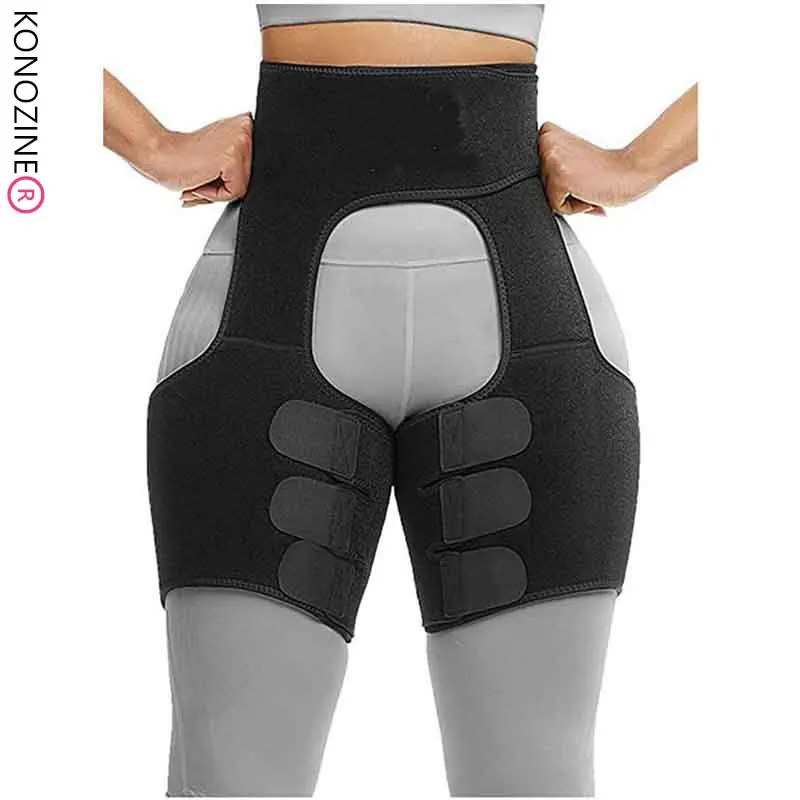 

Neoprene Shaper High Waist Panty Slimming Shapewear Pants Open Crotch 3 IN 1 Weight Loss Clothes Gym Sports Legs Sculpture Korse