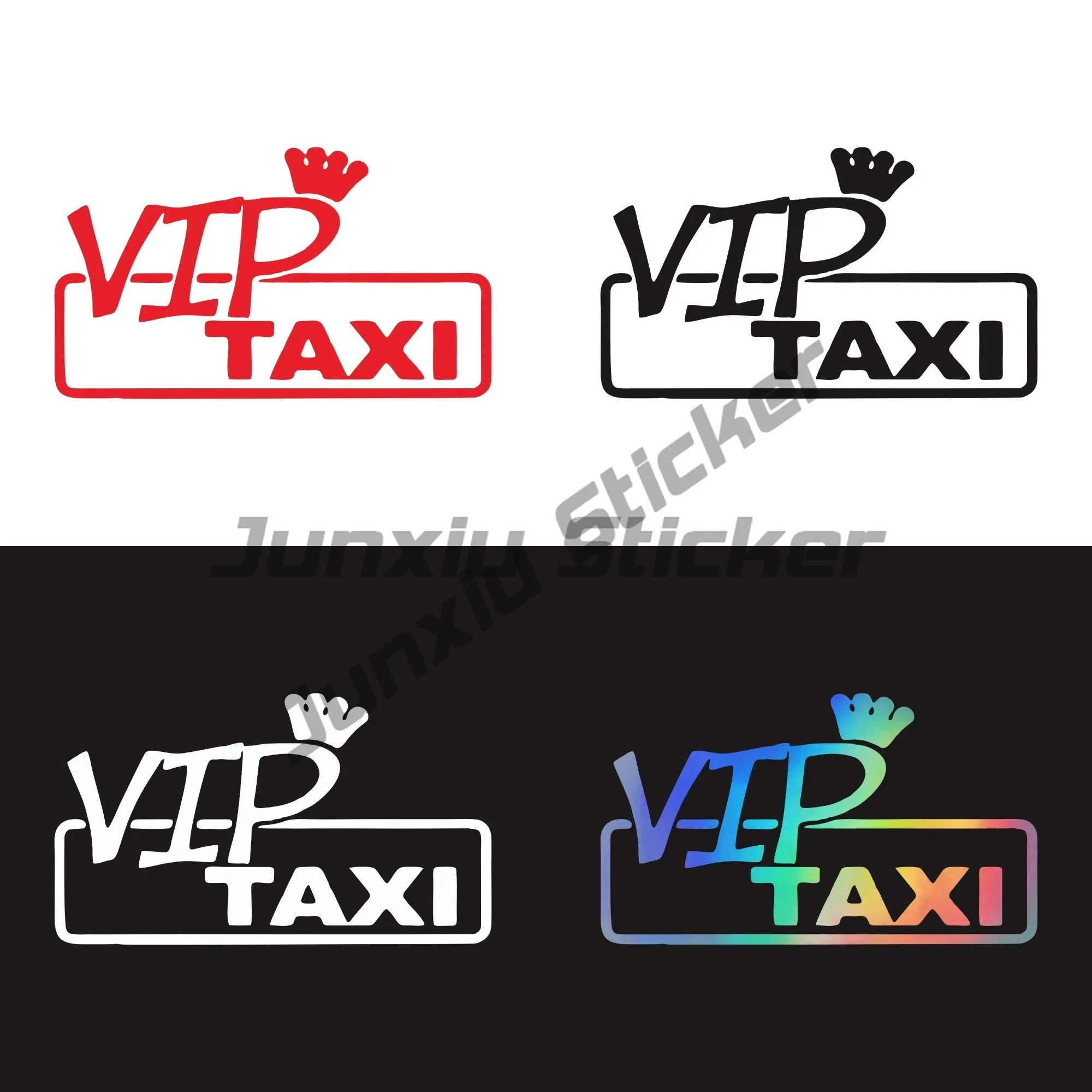 

New Design Creative Funny VIP Taxi Styling Creative Body Stickers Scratch Decorative Mirror Vinyl Decal
