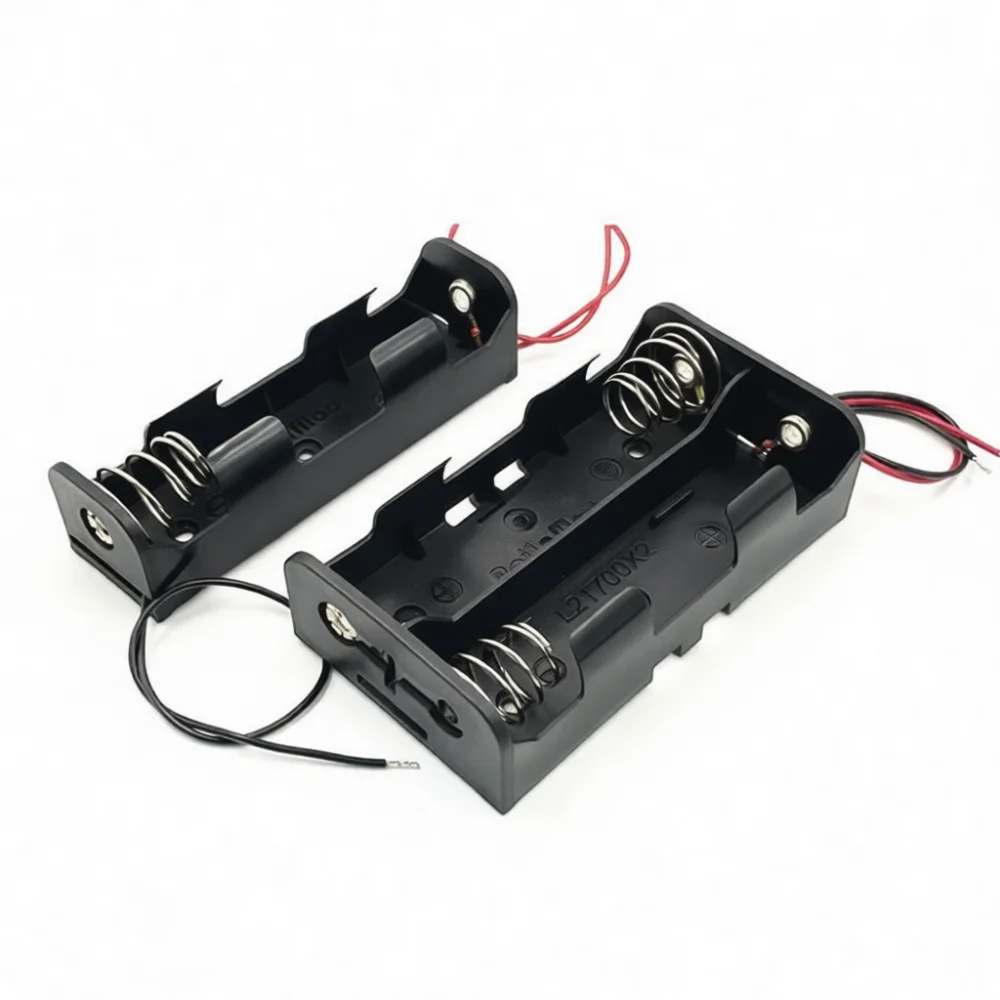 For For Huazhisheng 21700 Cell Storage Holder Case With Leads Plastic Modular DIY Power Pack Repair Serial Parallel Adapter