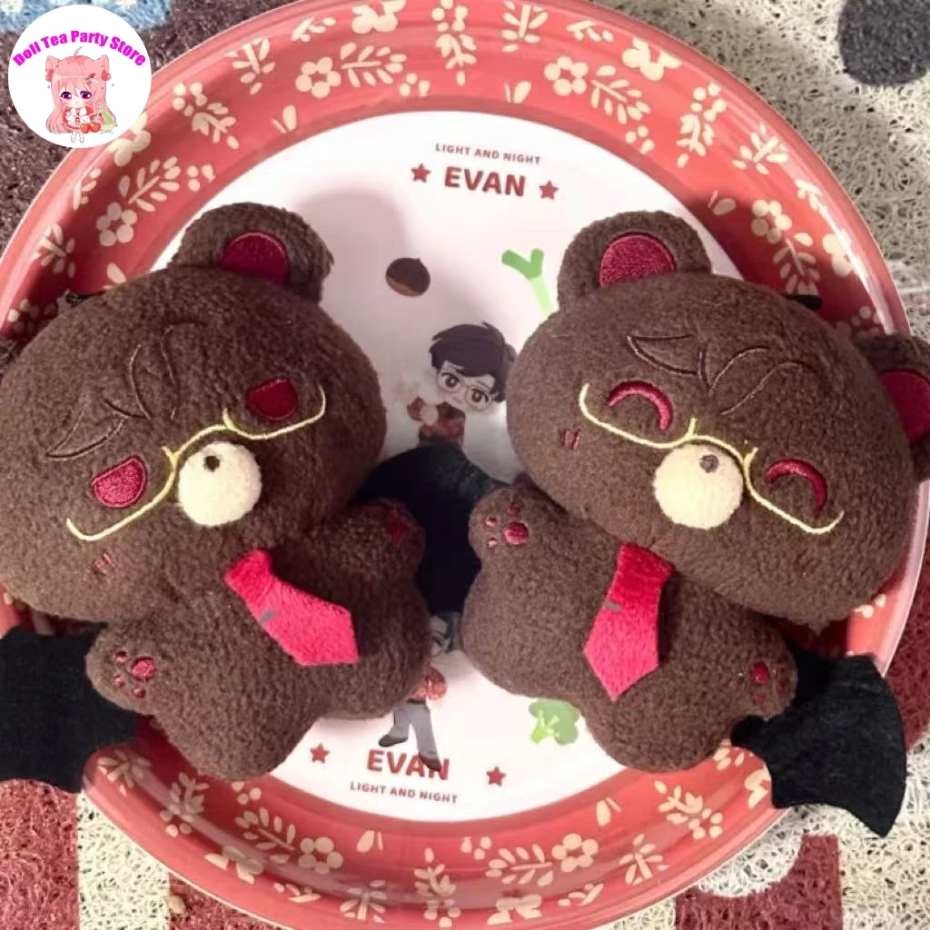 

Игра Эван Атрибуты Свет и Ночь Косплей Милая Летучая Мышь Медведь Кукла 10 СМ Плюшевая Хлопковая Одежда Игрушки Подарок На День Рождения