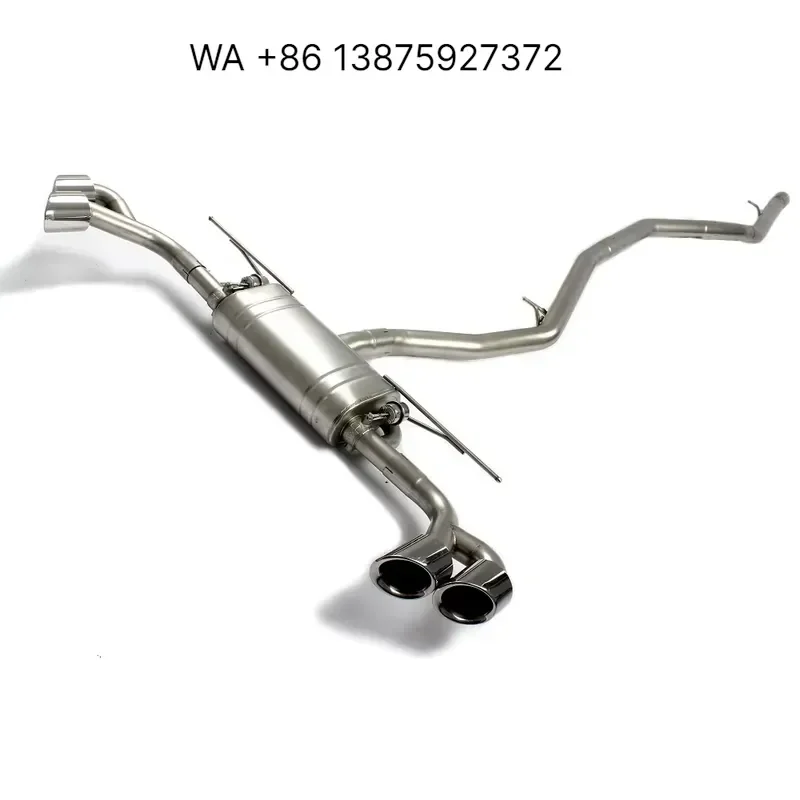 Custom Full Exhaust System Catback SS304 for X5 X6 F15 F16 Auto Parts
