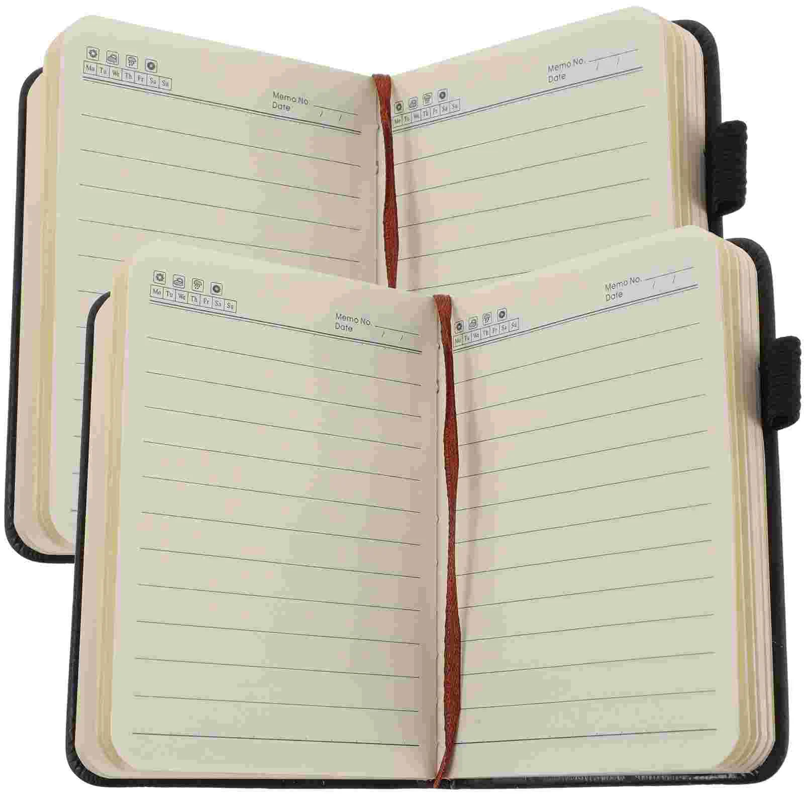 Mini bloc-notes professionnel inspirant, carnet de notes, journal, 2 pièces