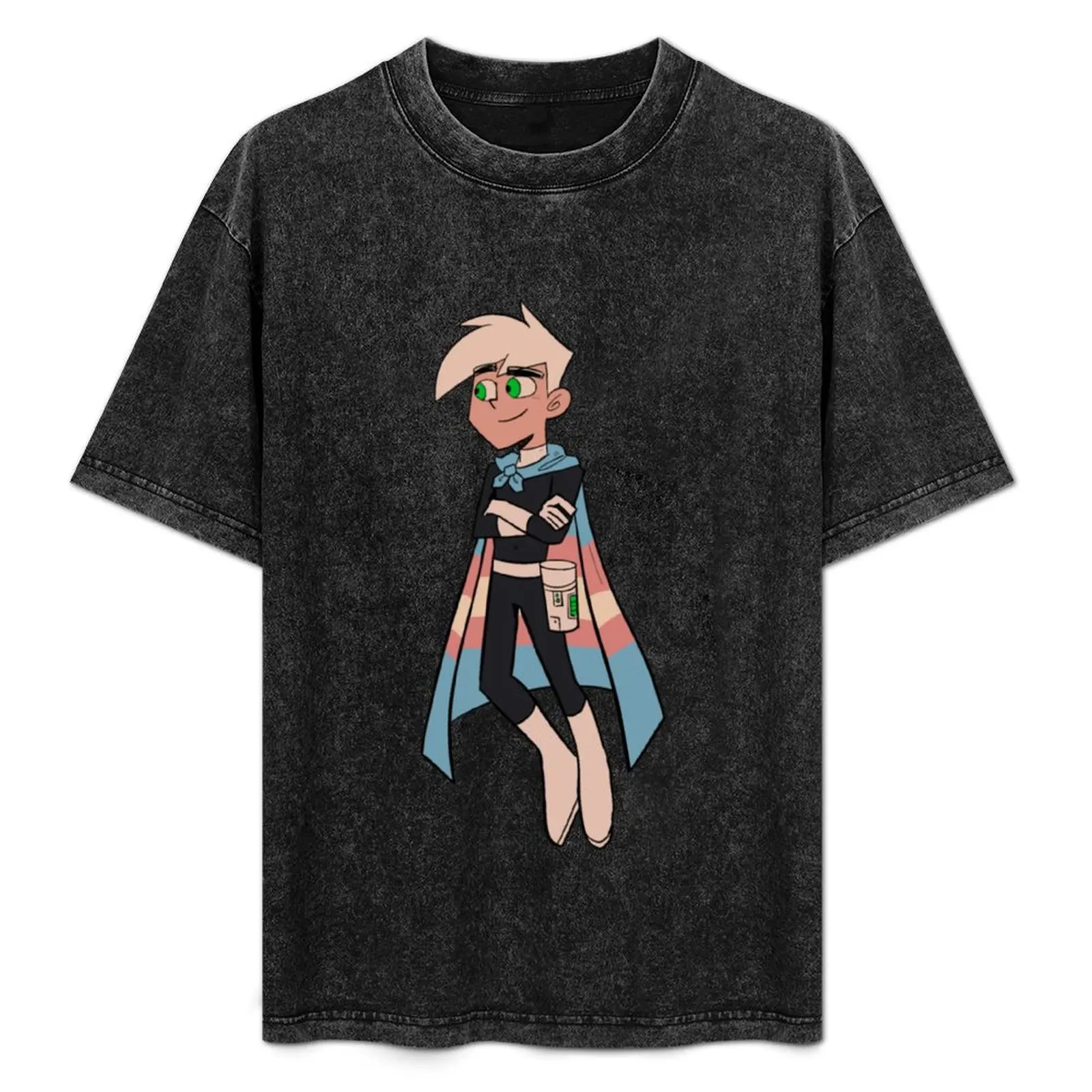 

Danny Phantom T-Shirt Basic Simple Casual Short Sleeve Tee