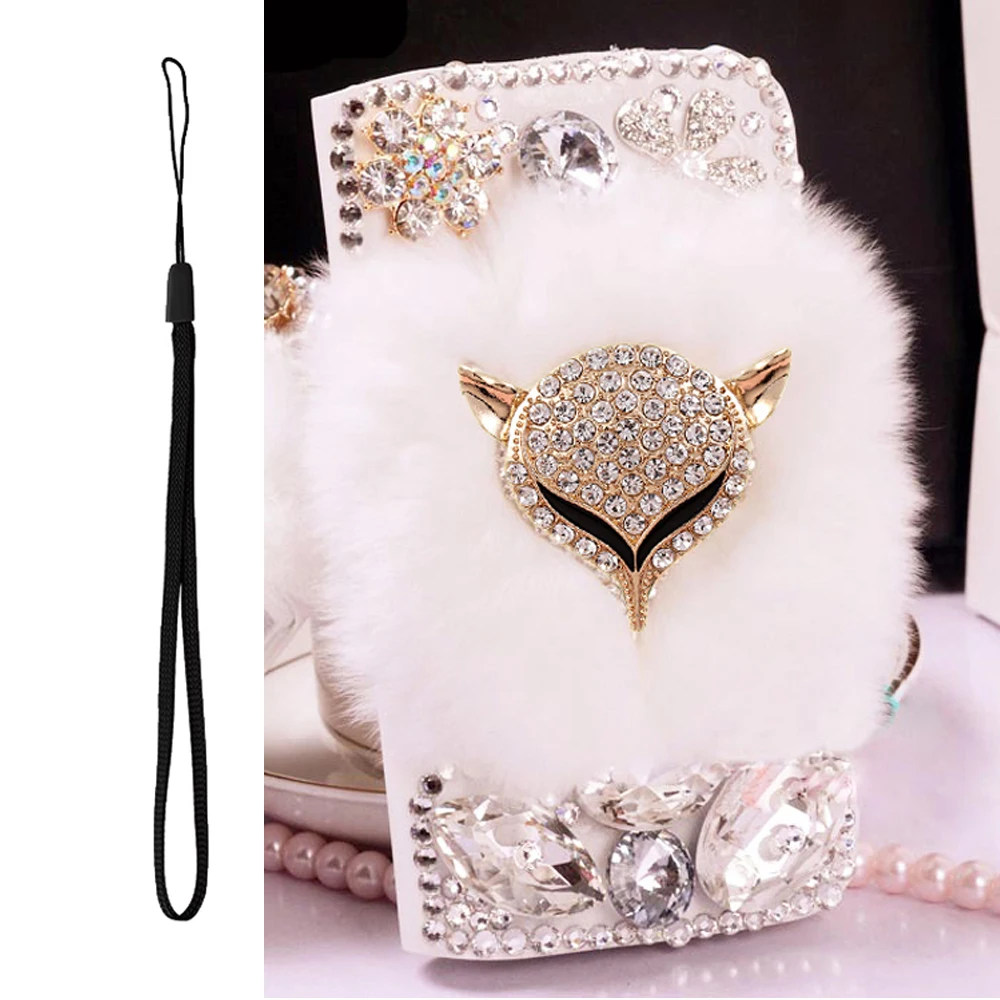 

Leather Wallet Fur Case For Samsung Galaxy A53 A51 A33 A52 A32 A22 A12 A30 S20 S21 S22 S23 ultra S10 Plus note 20 Fox Phone Case