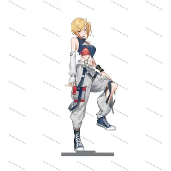 Vtuber אנימה hololive אקריליק דמות Stand מינאטו אקווה Ōokami Mio צלחת קוספליי אבזר דקור קריקטורות הווה 10 best sales מעמד הולולייב - №6