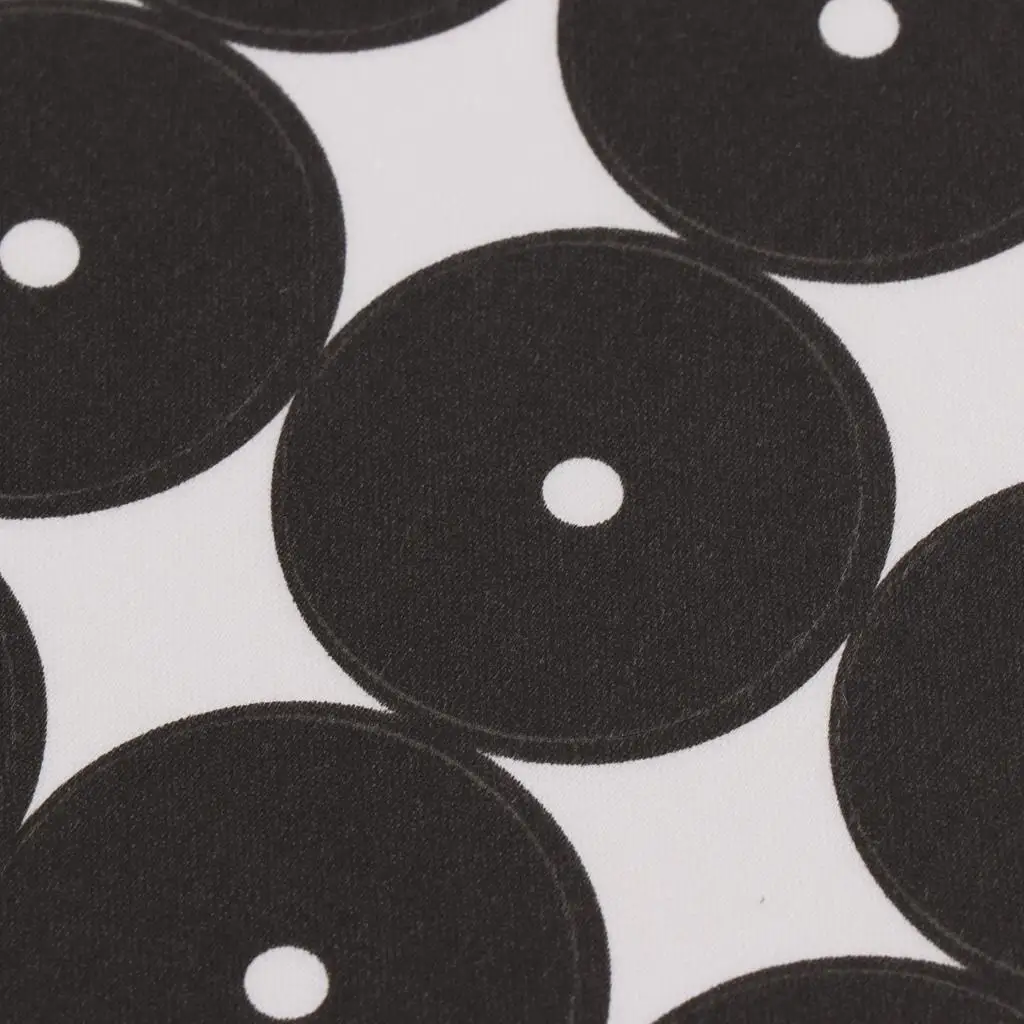 

Table Spots Billiard Accessories Set Fabric Black Marking Stickers for Pool Table and Snooker Game