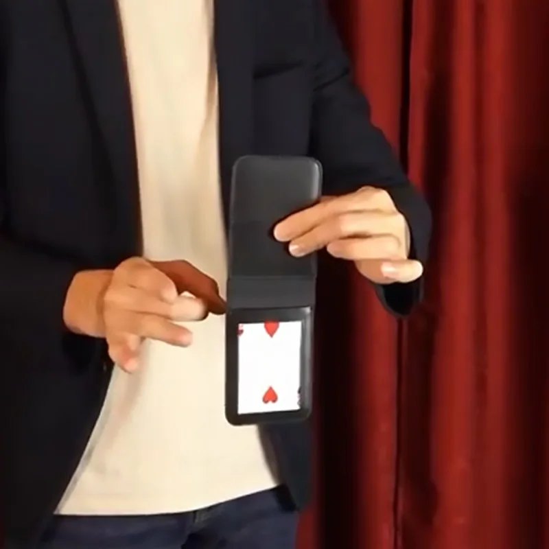 

Flick Wallet Accessory by Tejinaya Magician Wallet Close Up Street Illusions Magic Tricks Porps Comedy Gimmick Mentalism