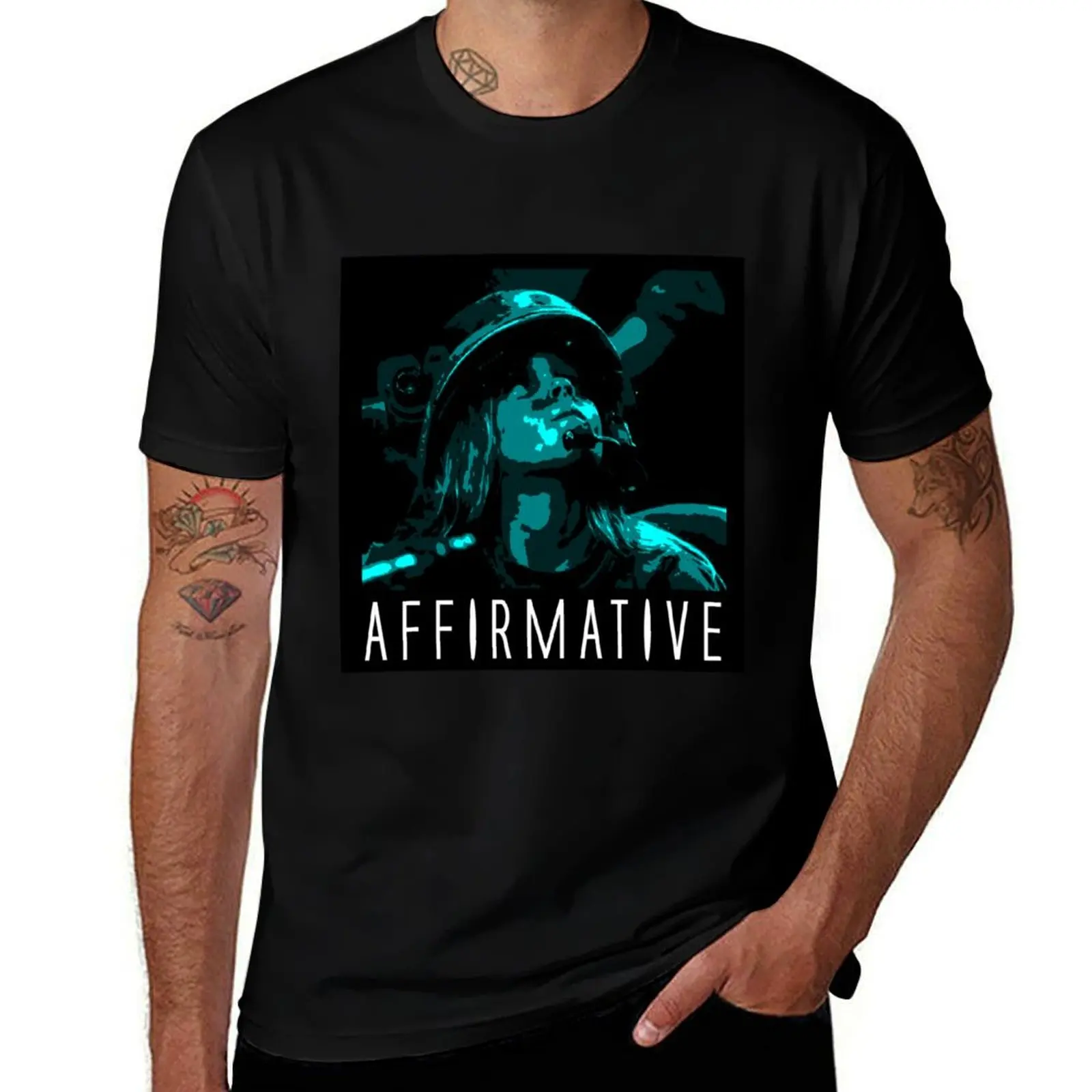 

Affirmative T-Shirt man t shirts graphic t shirts for man cotton soft T-Shirt