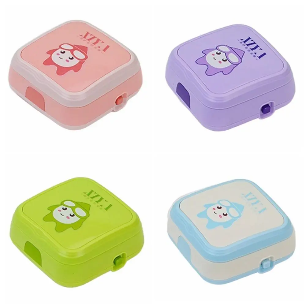 Creative Contact Lens Cleaner Case Automatic Cartoon Electric Contact Lens Washer Unique Compact Stretch Manual Cleaner Tools