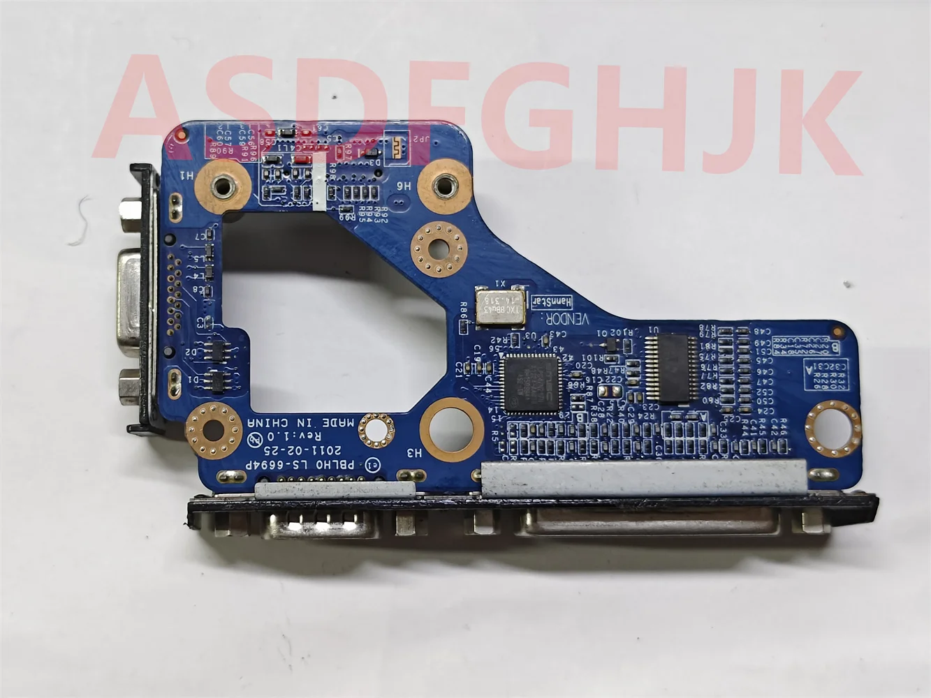 Original laptop PBLHy0 VGA interface board PBLH0 LS-6694P REV:1.0 Small board test OK