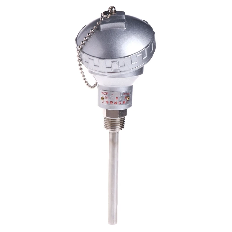 

-50~400 ℃ Temperature RTD PT100 Temperature 4" Probe NPT Thread Thermocouple Terminal for Head