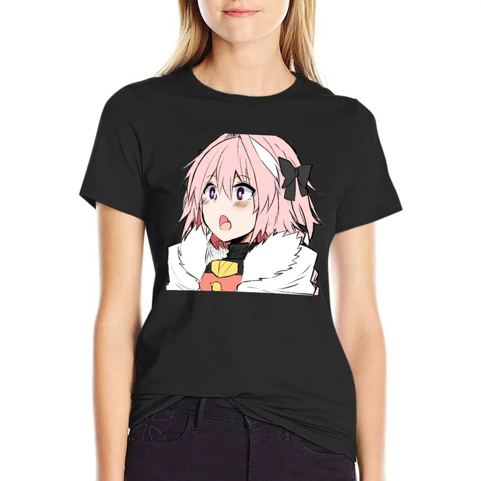 Astolfo T-Shirt aesthetic clothes hippie clothes shirts graphic tees summer clothes white t-shirt dress for Women sexy