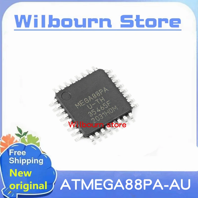 10PCS~100PCS/LOAT ATMEGA88PA-AU MEGA88PA-AU MEGA88PA U-TH TQFP - 32 100% New Original Spot stock