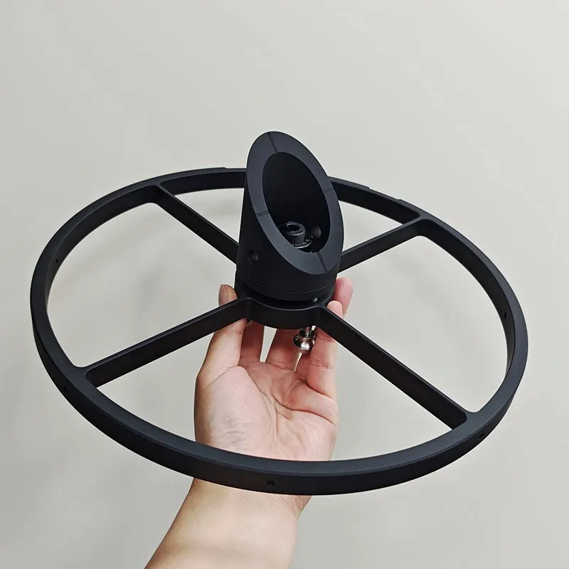Aluminum Alloy CNC Machining Secondary Mirror Base Spider Stand for Astronomical Telescope (Big Black / Small Black Upgrade)