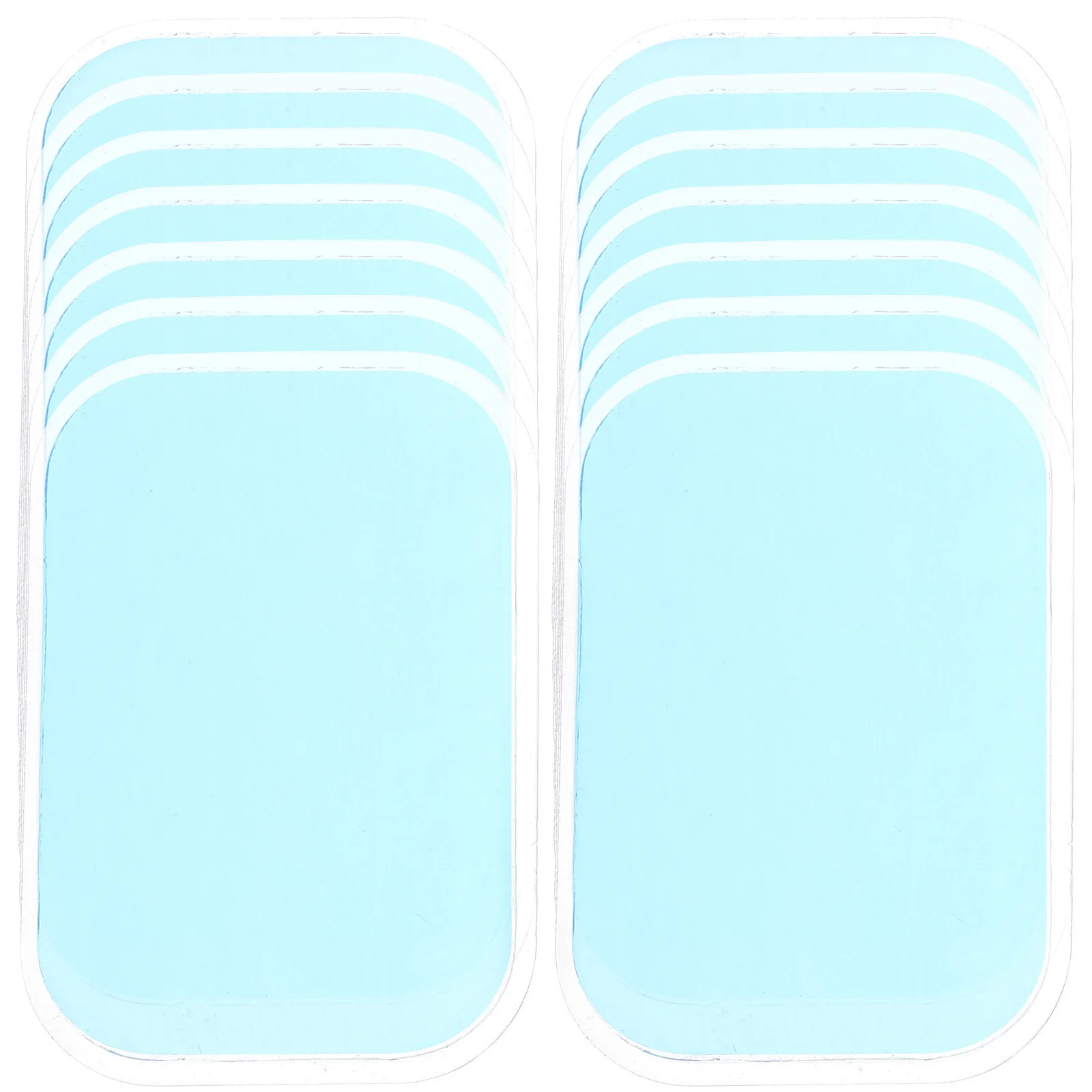 12 قطعة منصات استبدال هلام لمدرب ABS ABS محفز الخصر المتقلب البطن الحبر العضلات اللياقة البدنية تدليك ورقة #4