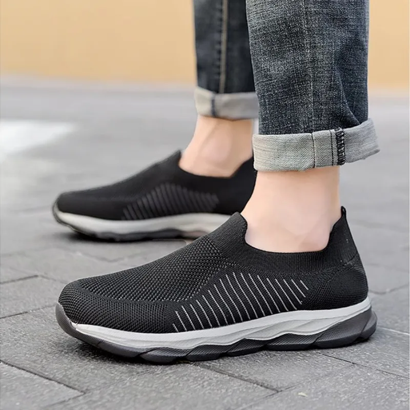 Scarpe da corsa da donna Sneakers da donna di alta qualità Slip On Flats Shoes Walking Flat shoe 002