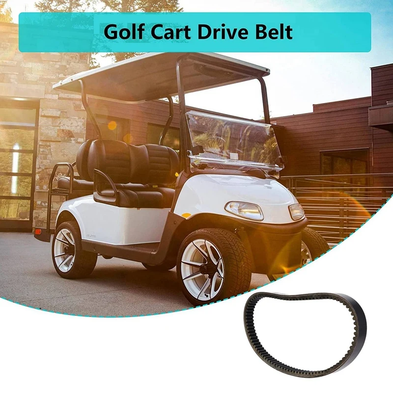 Golf Cart Drive Belt 606136 For EZGO Gas RXV TXT Workhouse ST 2008+ & Other Models With 13Hp 400Cc Kawasaki Engine