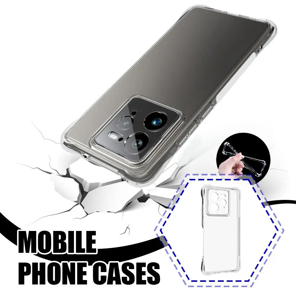 For Realme Gt 7pro Transparent Tpu Phone For Realme Gt 7 Pro Cover Clear Protective Back Coque A7a0