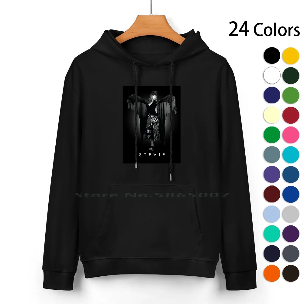 

Stevie Nicks Pure Cotton Hoodie Sweater 24 Colors Queen Pop Music Diva Beyonce Lana Mariah Ariana Nicki Minaj Cardi Britney