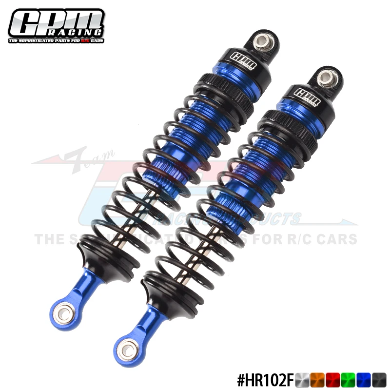 

GPM Aluminum Front Adjustable Spring Dampers For LOSI 1/10 Hammer Rey U4 Rock