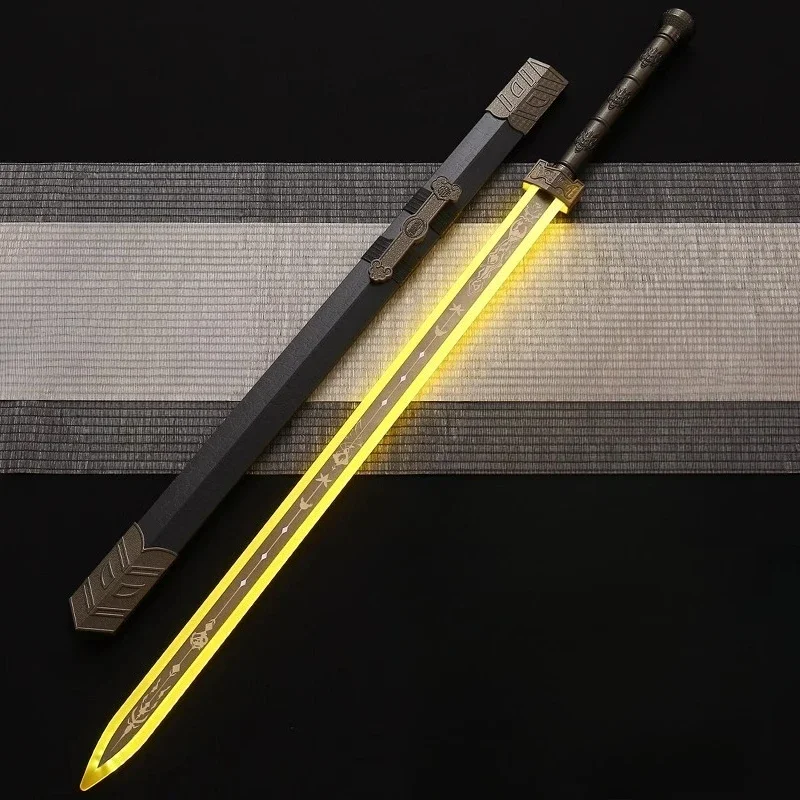 100 CM Han Sword Charging Glowing Acrylic ABS Plastic White Dragon view 4