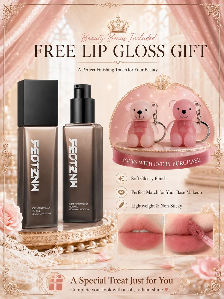 Soft Matte Foundation & Lip Gloss Set — product detail 6